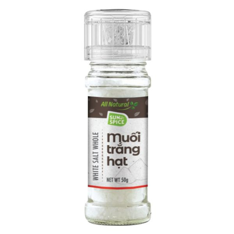Muối trắng hạt
